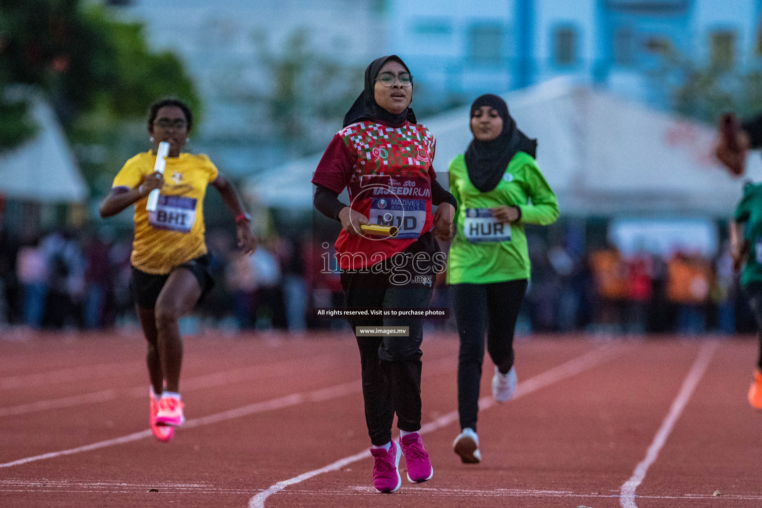 Day 3 of Inter-School Athletics Championship held in Male', Maldives on 25th May 2022. Photos by: Maanish / images.mv