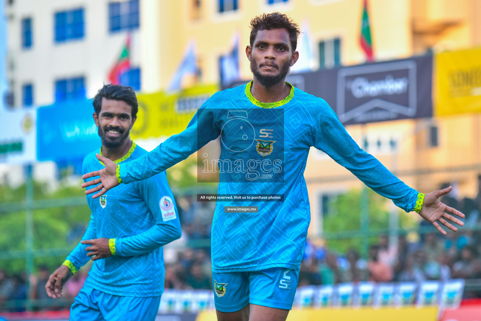 WAMCO vs TEAM MTCC in Club Maldives Cup 2022 was held in Hulhumale', Maldives on Saturday, 8th October 2022. Photos: Nausham Waheed / images.mv