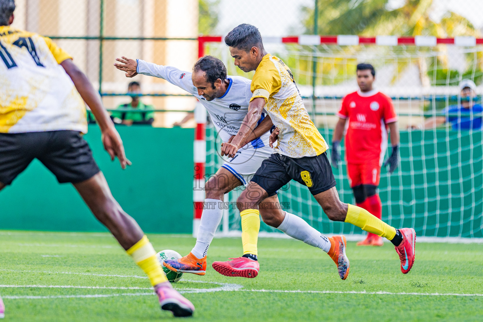 Waldorf Astoria vs Jumeirah Olhaheli in Resort Super League 2025 was held on Sunday, 26th October 2025 in Crossroads's Maldives, Photos: Areef Adam / images.mv