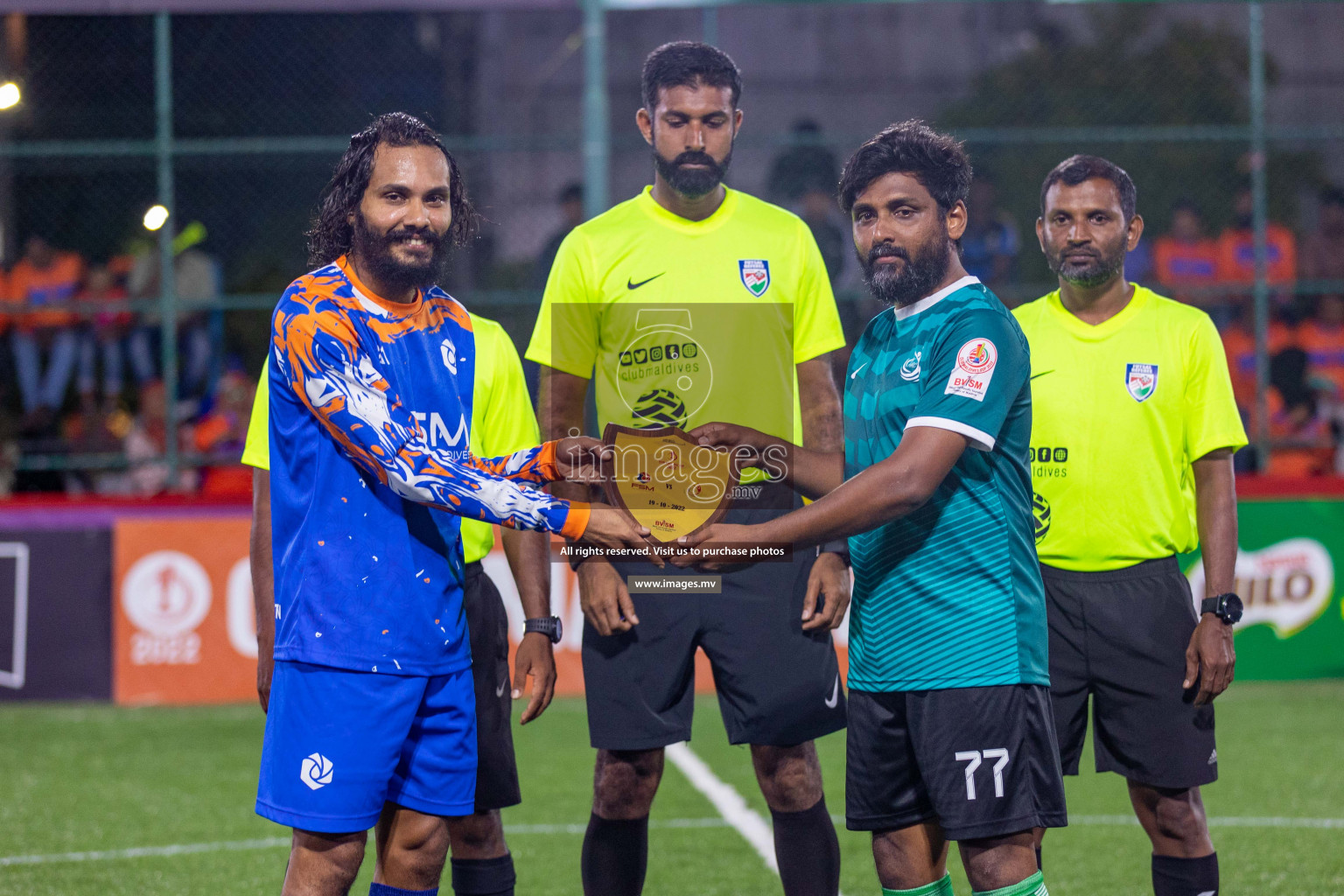 Team FSM vs HARC in Club Maldives Cup 2022 was held in Hulhumale', Maldives on Wednesday, 19th October 2022. Photos: Ismail Thoriq / images.mv