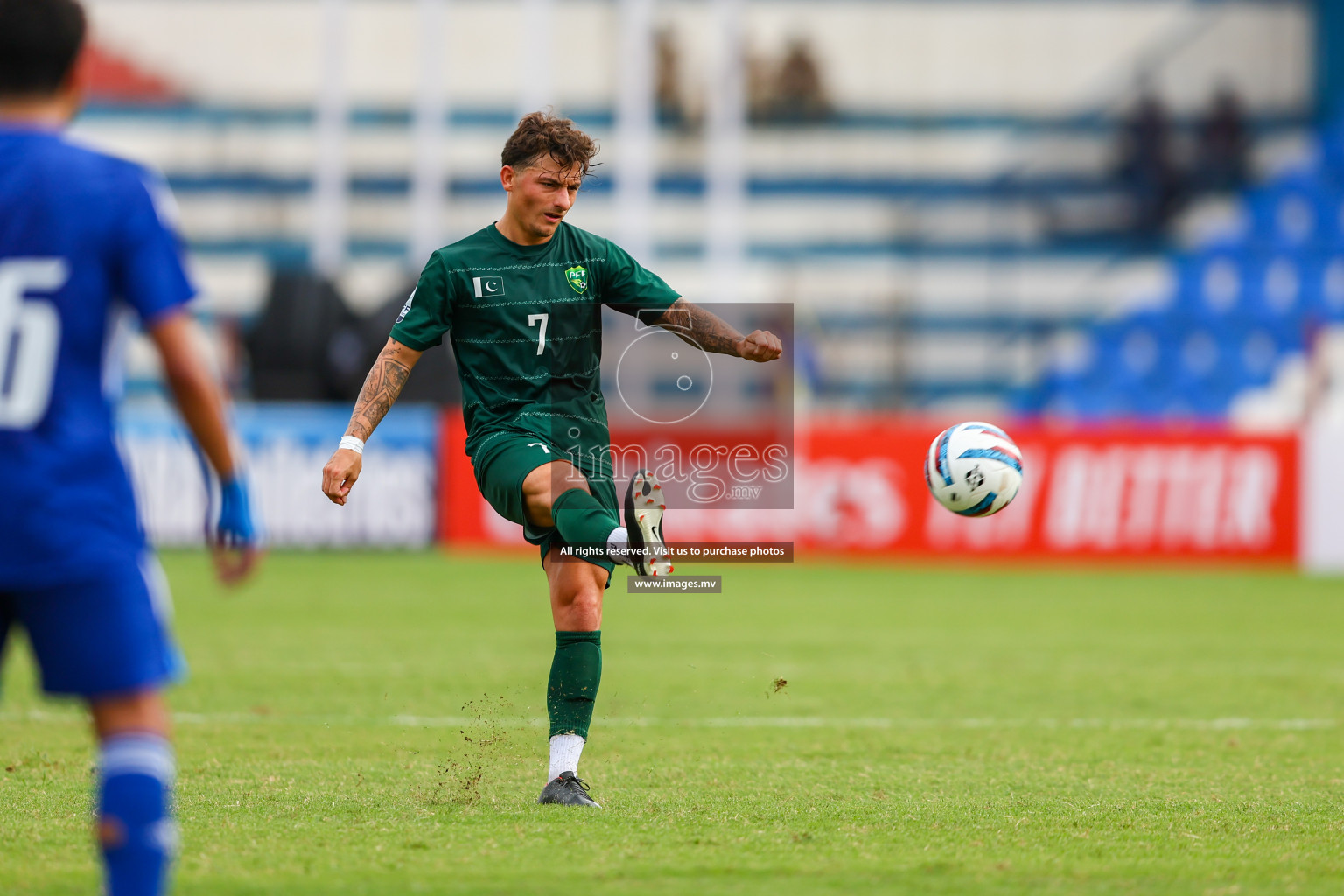 Pakistan vs Kuwait in SAFF Championship 2023 held in Sree Kanteerava Stadium, Bengaluru, India, on Saturday, 24th June 2023. Photos: Nausham Waheed, Hassan Simah / images.mv