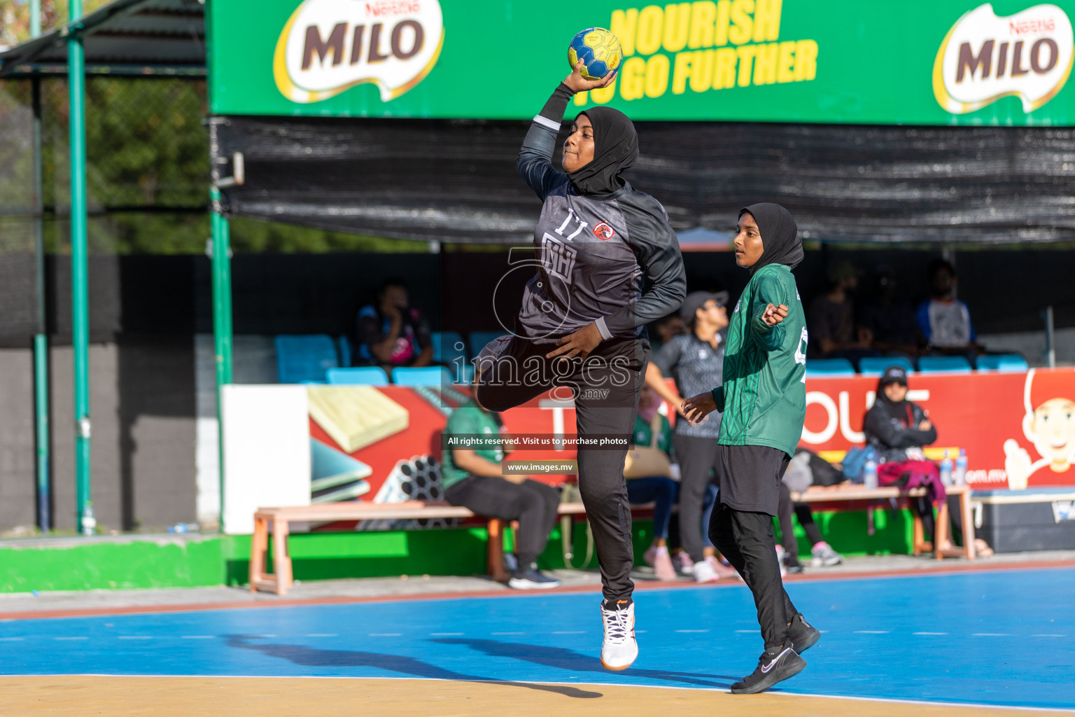 Day 13th of 6th MILO Handball Maldives Championship 2023, held in Handball ground, Male', Maldives on 2nd June 2023 Photos: Shuu &Nausham / Images.mv