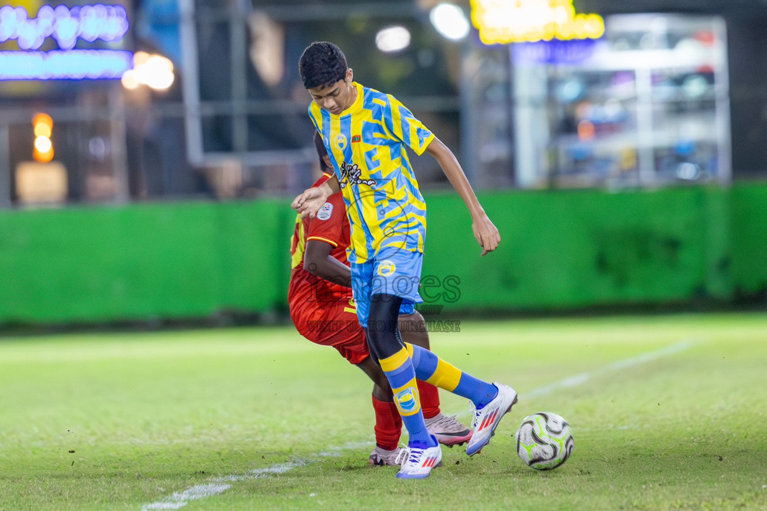 Dhivehi Youth League 2024 - Day 1. Matches held at Henveiru Stadium on 21st November 2024 , Thursday. Photos: Shuu Abdul Sattar/ Images.mv