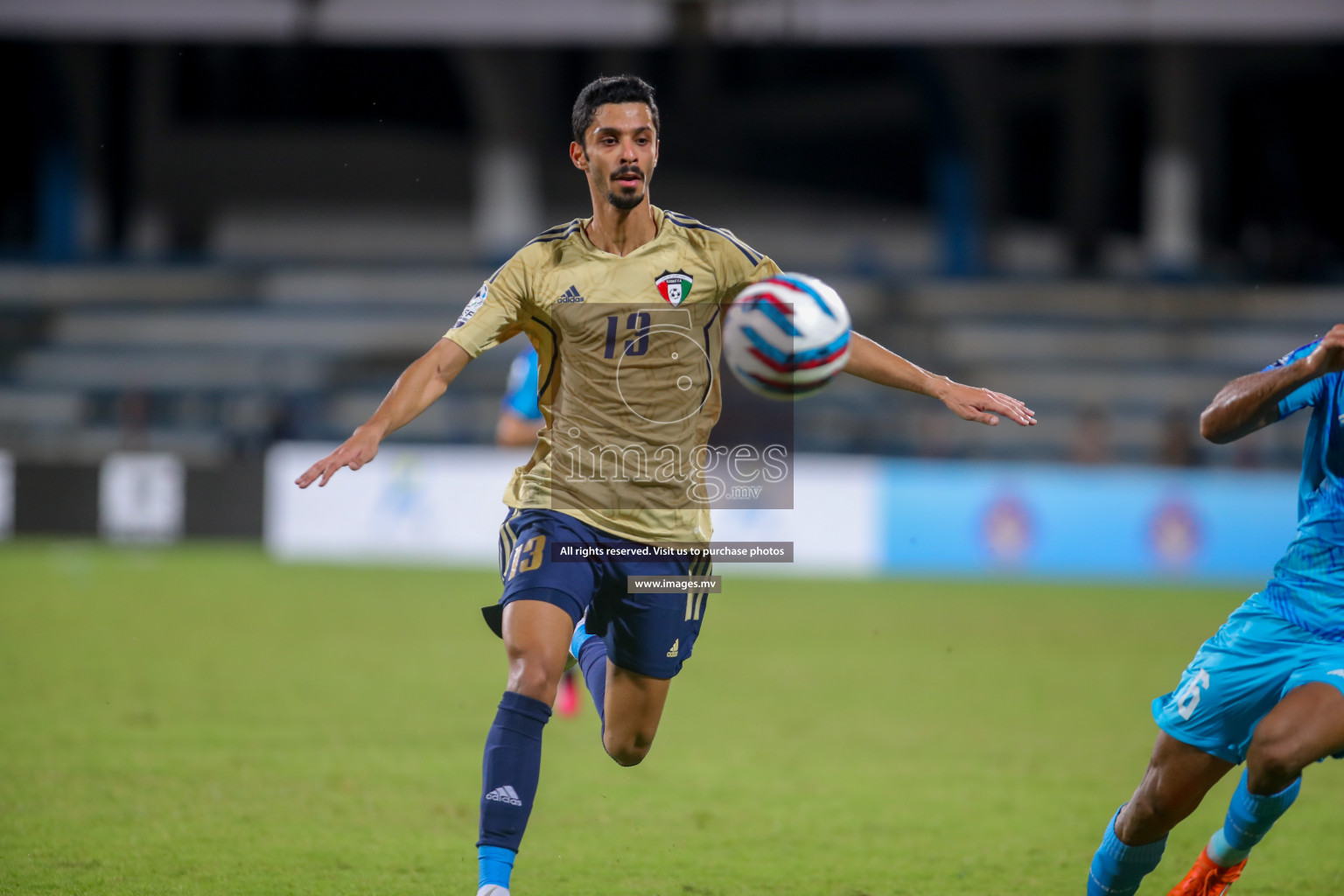 India vs Kuwait in SAFF Championship 2023 held in Sree Kanteerava Stadium, Bengaluru, India, on Tuesday, 27th June 2023. Photos: Nausham Waheed, Hassan Simah / images.mv