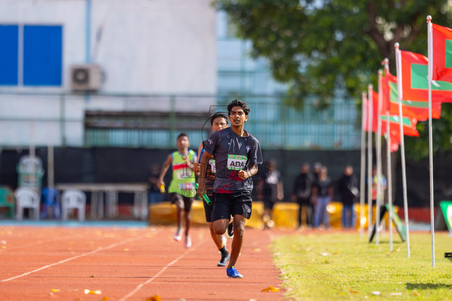 Day 3 of 12th Milo Association Championships was held in Ekuveni Track at Male', Maldives on Saturday, 26th April 2025. Photos: Ismail Thoriq / images.mv