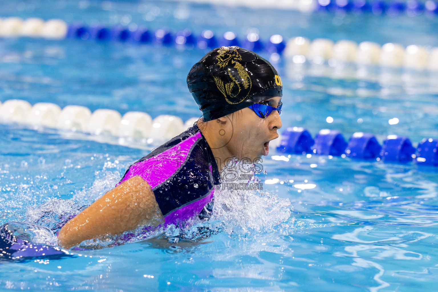 Day 1 of BML 21st Interschool Swimming Competition 2025 was held in Hulhumale' Swimming Pool, Hulhumale', Maldives on Saturday, 11th October 2025. Photos: Ismail Thoriq / images.mv