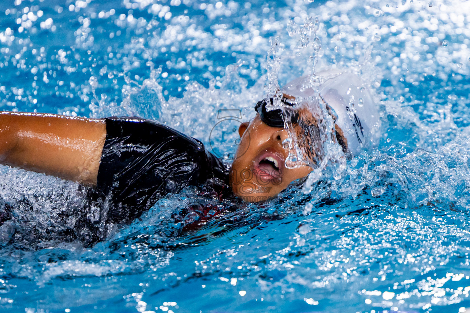 Day 3 of 20th BMLInter-school Swimming Competition 2024 held in Hulhumale', Maldives on Monday, 14th October 2024. Photos: Nausham Waheed / images.mv