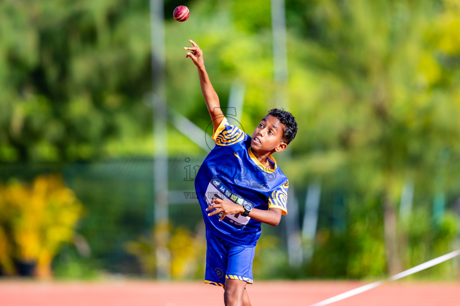 Day 6 of MWSC Interschool Athletics Championships 2024 held in Hulhumale Running Track, Hulhumale, Maldives on Thursday, 14th November 2024. Photos by: Nausham Waheed / Images.mv