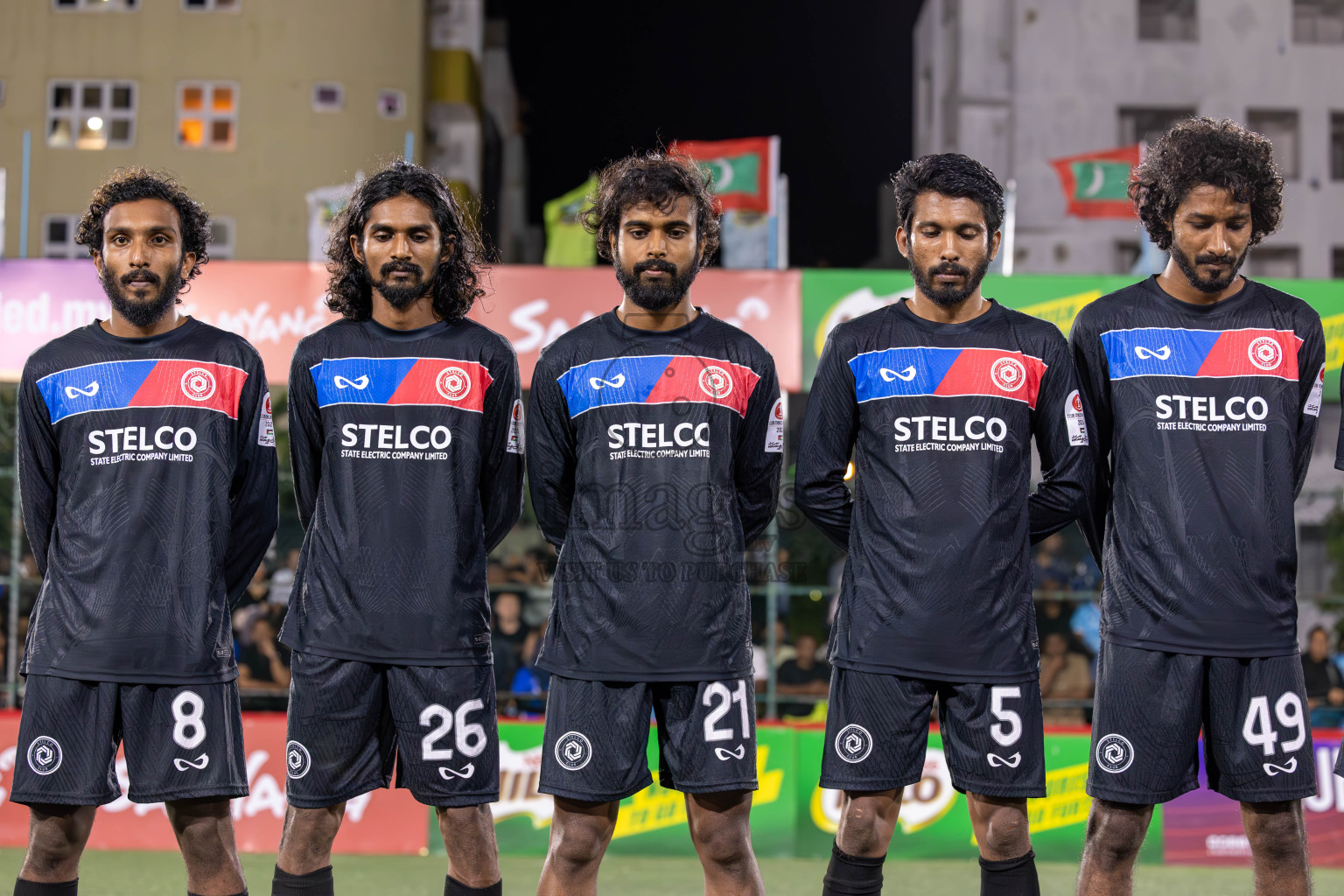 STELCO vs MACL in Quarter Finals of Club Maldives Cup 2024 held in Rehendi Futsal Ground, Hulhumale', Maldives on Wednesday, 9th October 2024. Photos: Ismail Thoriq / images.mv