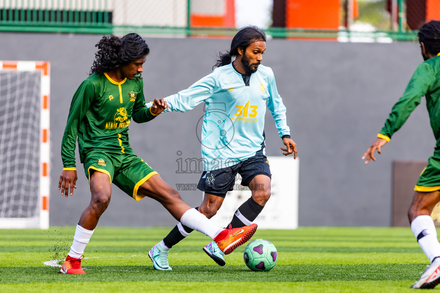 Squadra vs Rock Z in Day 8 of BG Futsal Challenge 2024 was held on Tuesday, 19th March 2024, in Male', Maldives Photos: Nausham Waheed / images.mv