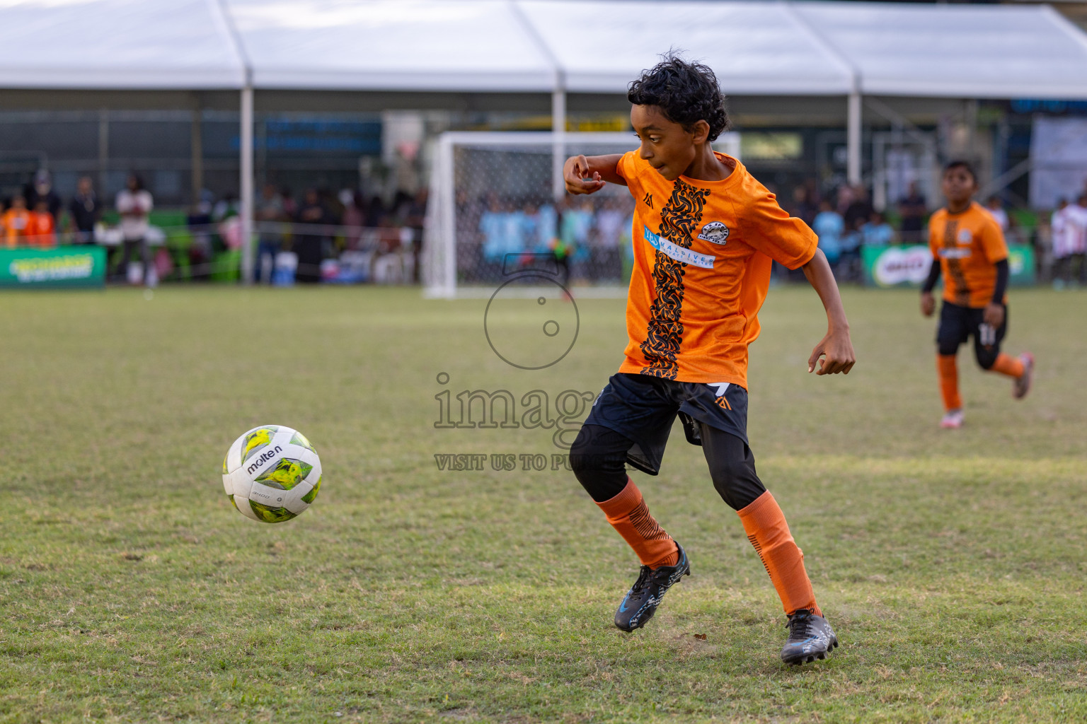 Day 2 of MILO Academy Championship 2025 was held on Friday, 14th February 2025 in Henveiru Stadium. 
Photos: Hassan Simah / Images.mv