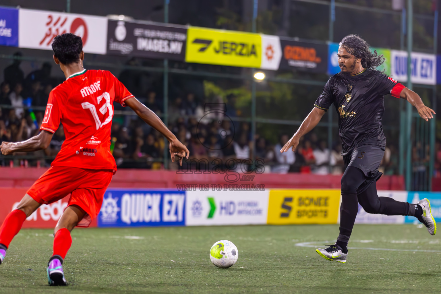 HA Kelaa vs HA Utheemu in Day 9 of Golden Futsal Challenge 2024 was held on Tuesday, 23rd January 2024, in Hulhumale', Maldives
Photos: Ismail Thoriq / images.mv