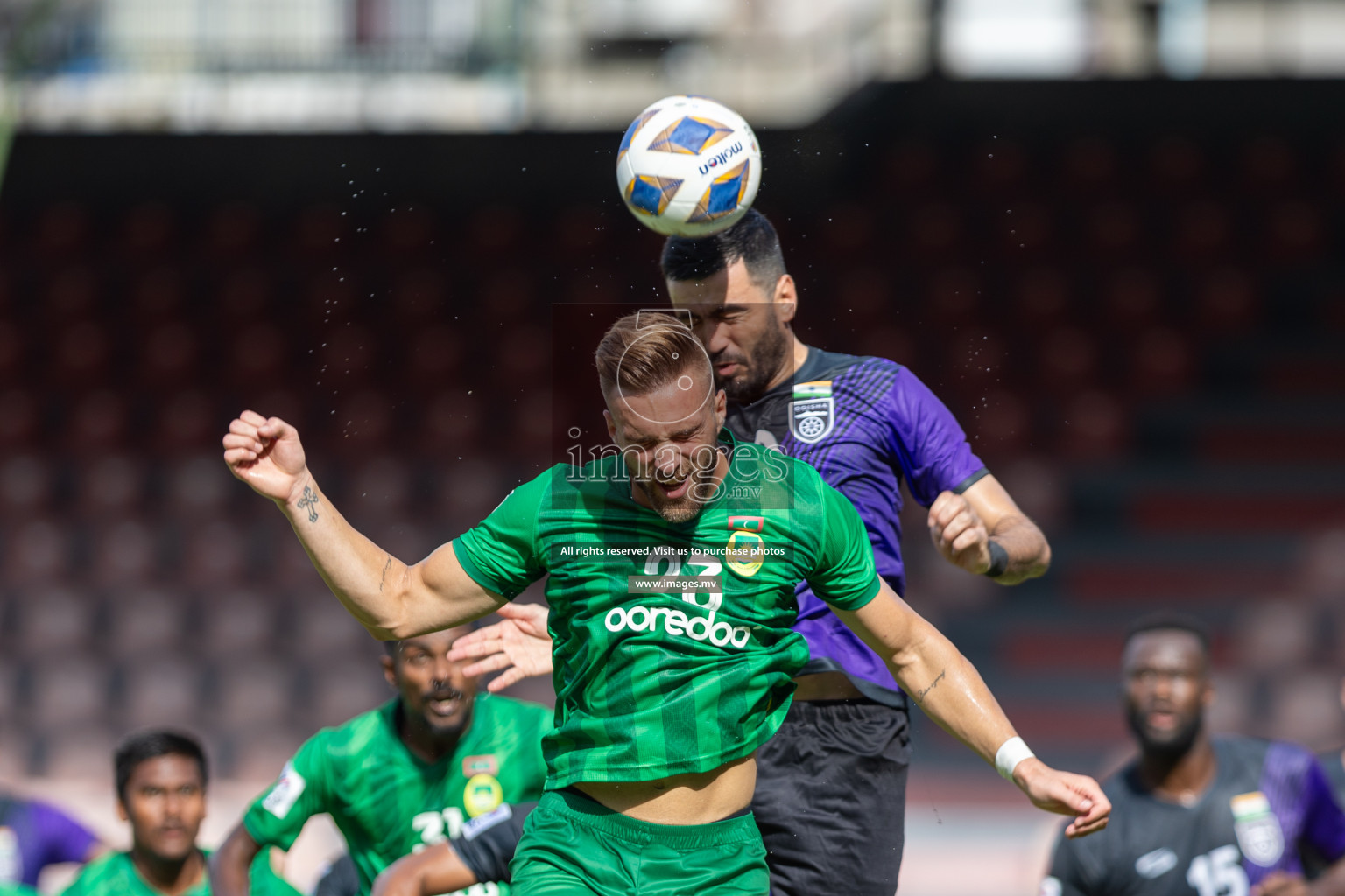 Maziya Sports & Recreation Club vs Odisha FC in the group stage of AFC Cup 2023 held in the National Stadium, Male, Maldives, on Tuesday 7th November 2023. Photos: Mohamed Mahfooz Moosa