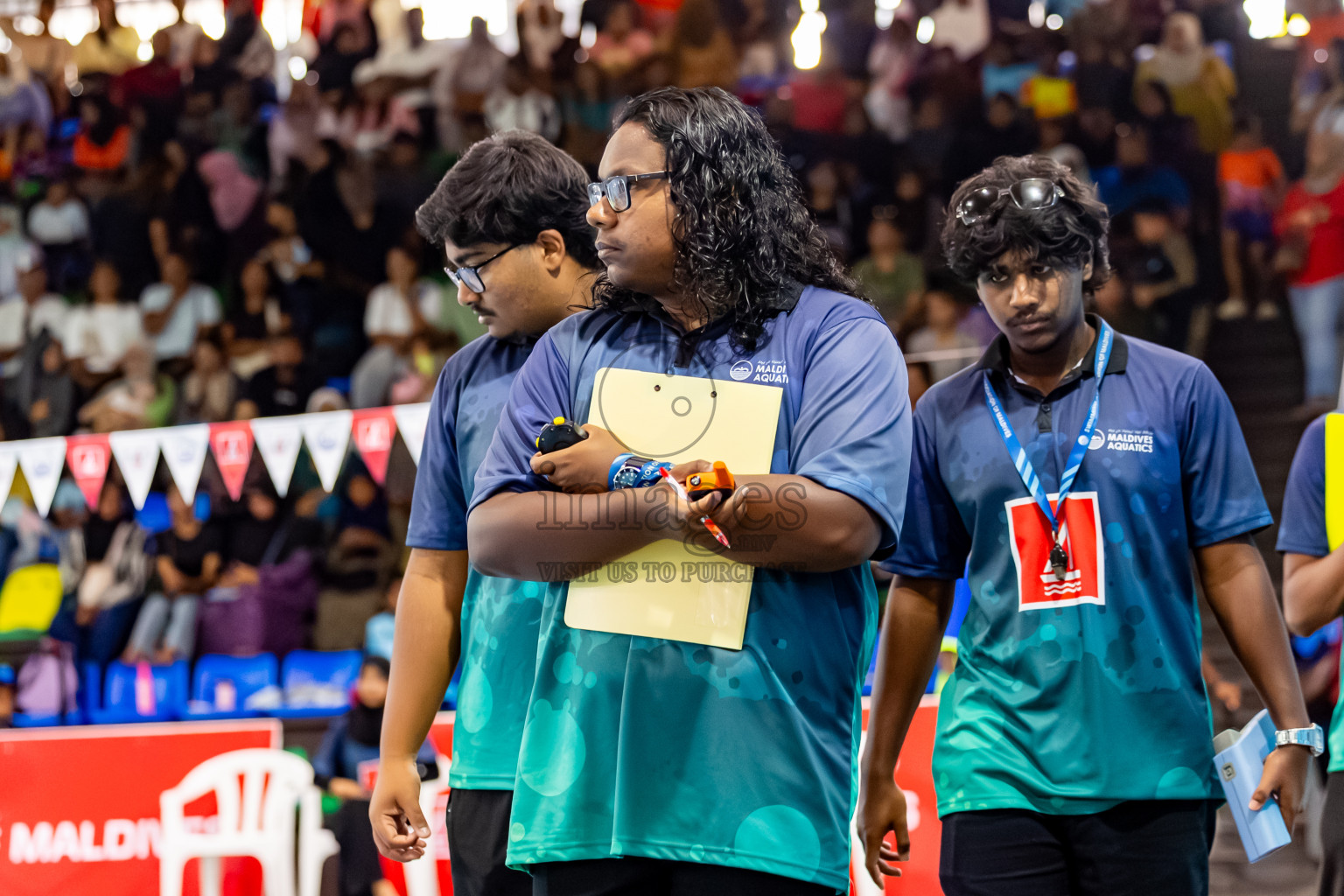 Day 1 of BML 6th National Kids Swimming Kids Festival 2025 held in Hulhumale', Maldives on Monday, 3rd November 2025. Photos: Nausham Waheed / images.mv