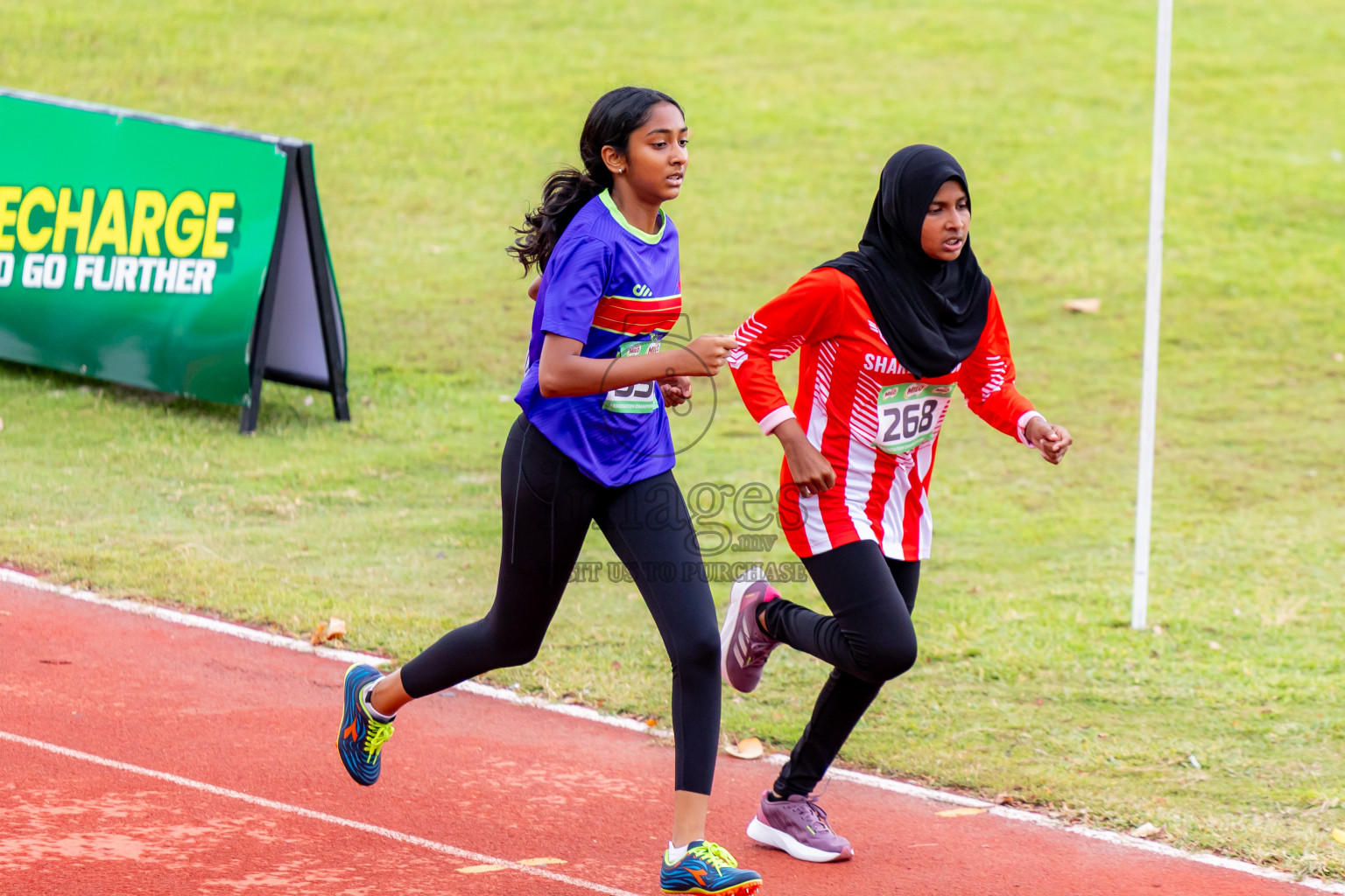 Day 3 of 12th Milo Association Championships was held in Ekuveni Track at Male', Maldives on Saturday, 26th April 2025. Photos: Nausham Waheed / images.mv