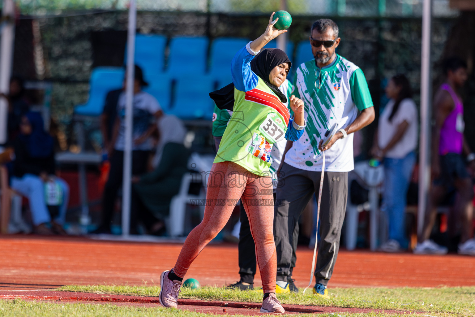 Day 1 of 12th Milo Association Championships was held in Ekuveni Track at Male', Maldives on Thursday, 24th April 2025.
Photos: Ismail Thoriq / images.mv