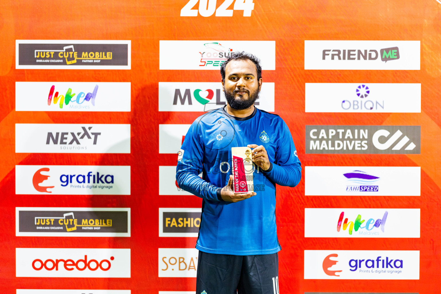 Eightyfour FC vs Cable Brothers in Day 3 of Eydhafushi Futsal Cup 2024 was held on Wednesday, 10th April 2024, in B Eydhafushi, Maldives Photos: Nausham Waheed / images.mv