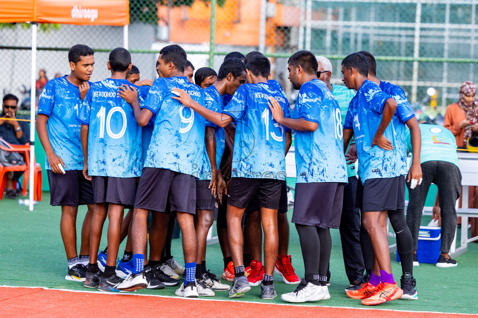 Day 13 of Interschool Volleyball Tournament 2024 was held in Ekuveni Volleyball Court at Male', Maldives on Thursday, 5th December 2024. Photos: Nausham Waheed / images.mv