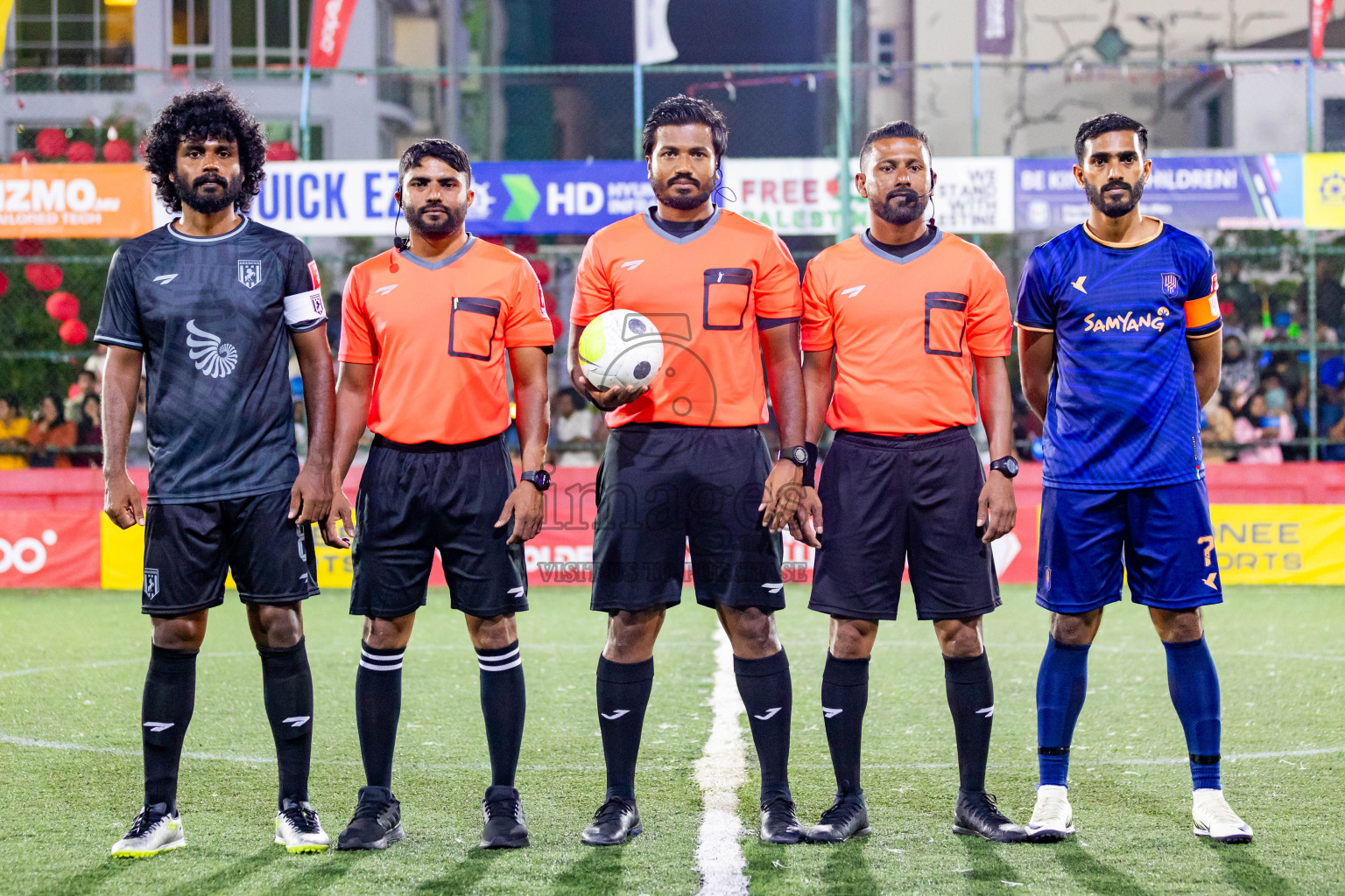 Lh Kurendho vs Lh Naifaru in Day 27 of Golden Futsal Challenge 2024 was held on Saturday , 10th February 2024 in Hulhumale', Maldives Photos: Nausham Waheed / images.mv