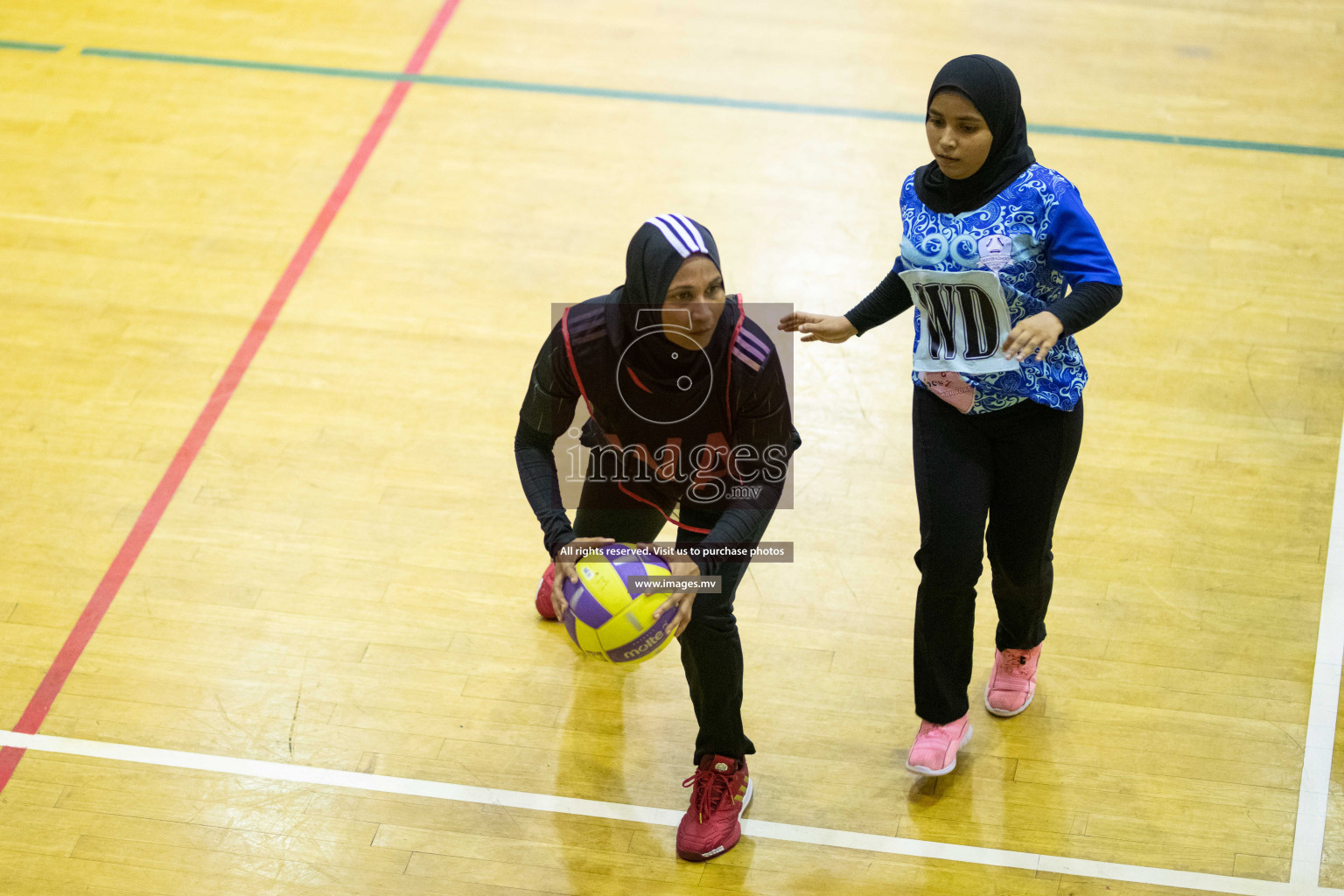 Milo National Netball Tournament 29th November 2021 at Social Center Indoor Court, Male, Maldives. Photos: Maanish/ Images Mv