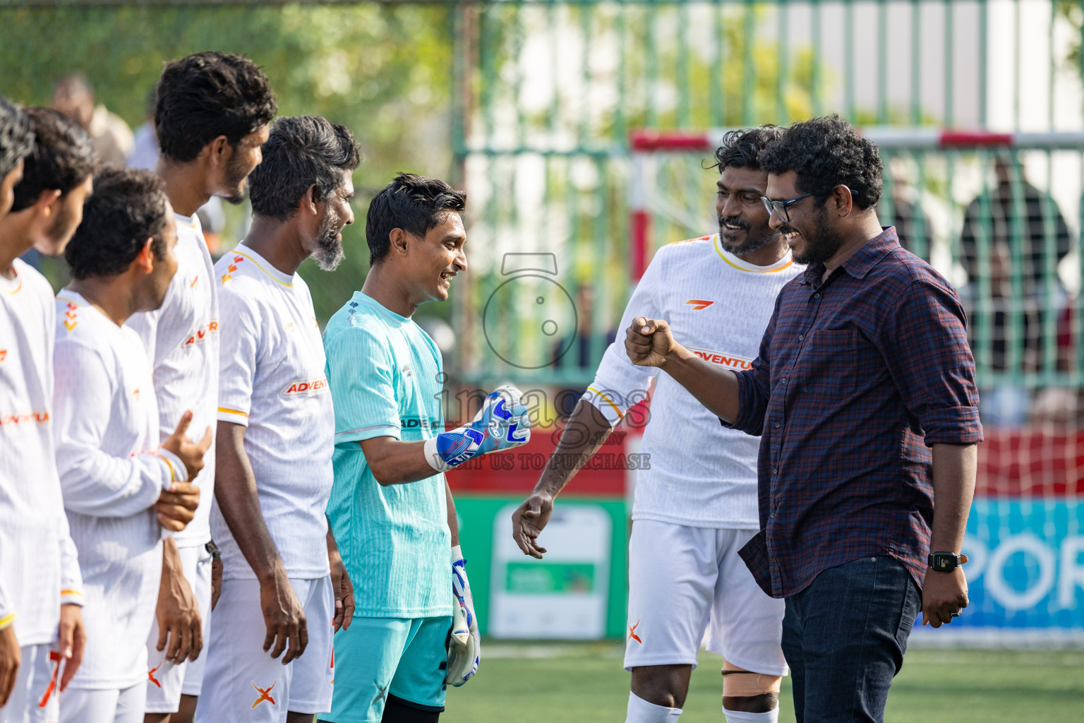 B Eydhafushi vs B Thulhaadhoo in Day 13 of Golden Futsal Challenge 2025 was held on Friday, 17th January 2025, in Hulhumale', Maldives 
Photos: Hassan Simah / images.mv