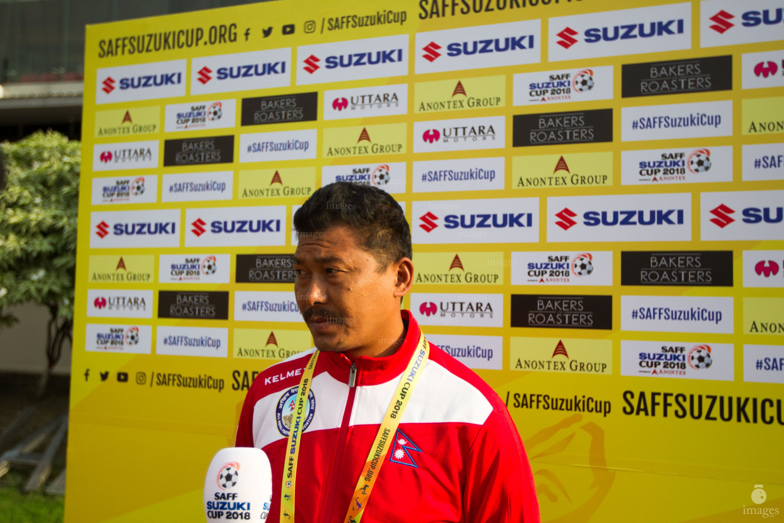 Bangladesh vs Nepal in SAFF Suzuki Cup 2018 in Dhaka, Bangladesh, Saturday, September 08, 2018. (Images.mv Photo/Hussain Sinan