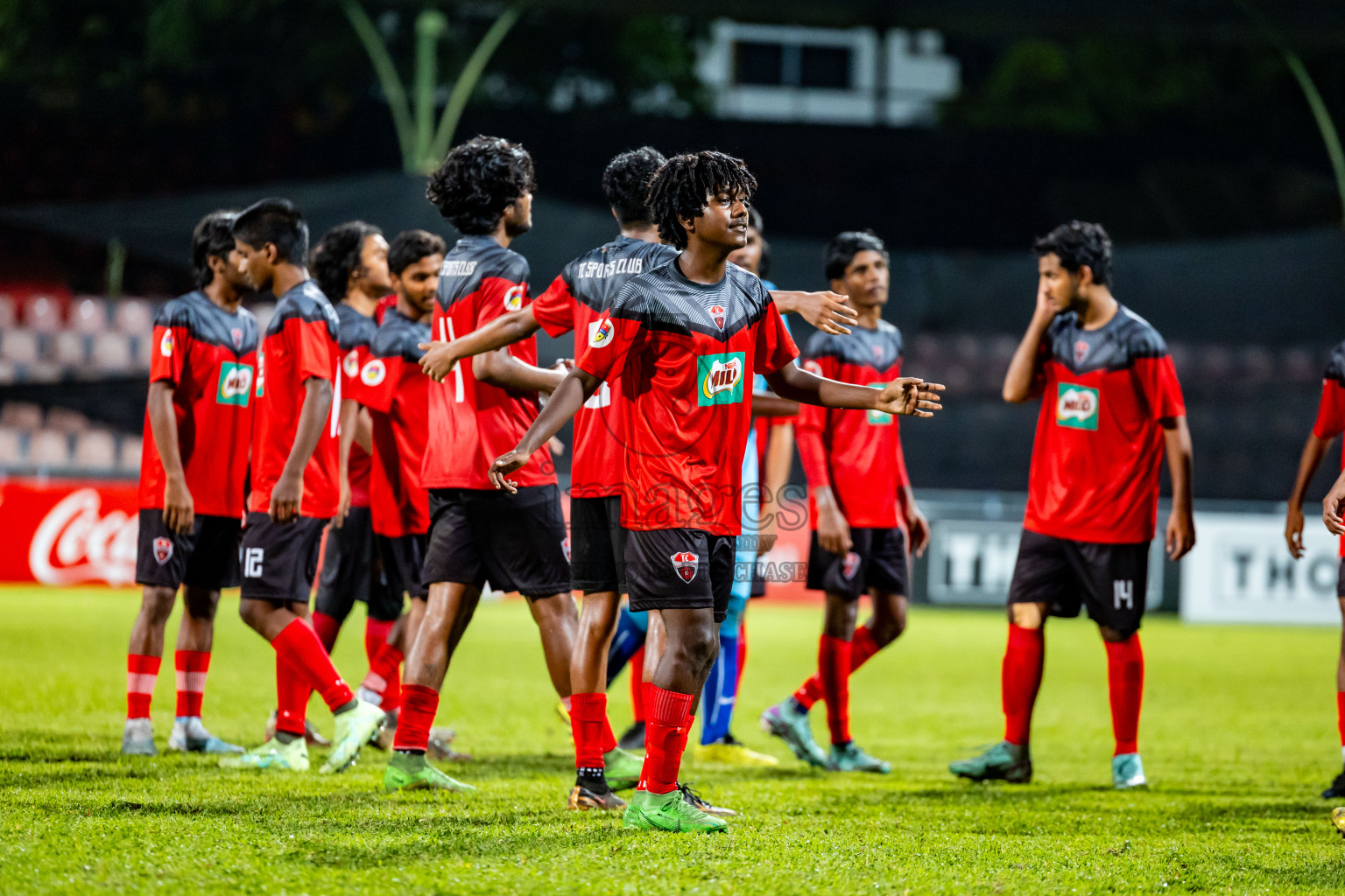 Super United Sports vs TC Sports Club in the Final of Under 19 Youth Championship 2024 was held at National Stadium in Male', Maldives on Monday, 1st July 2024. Photos: Nausham Waheed / images.mv