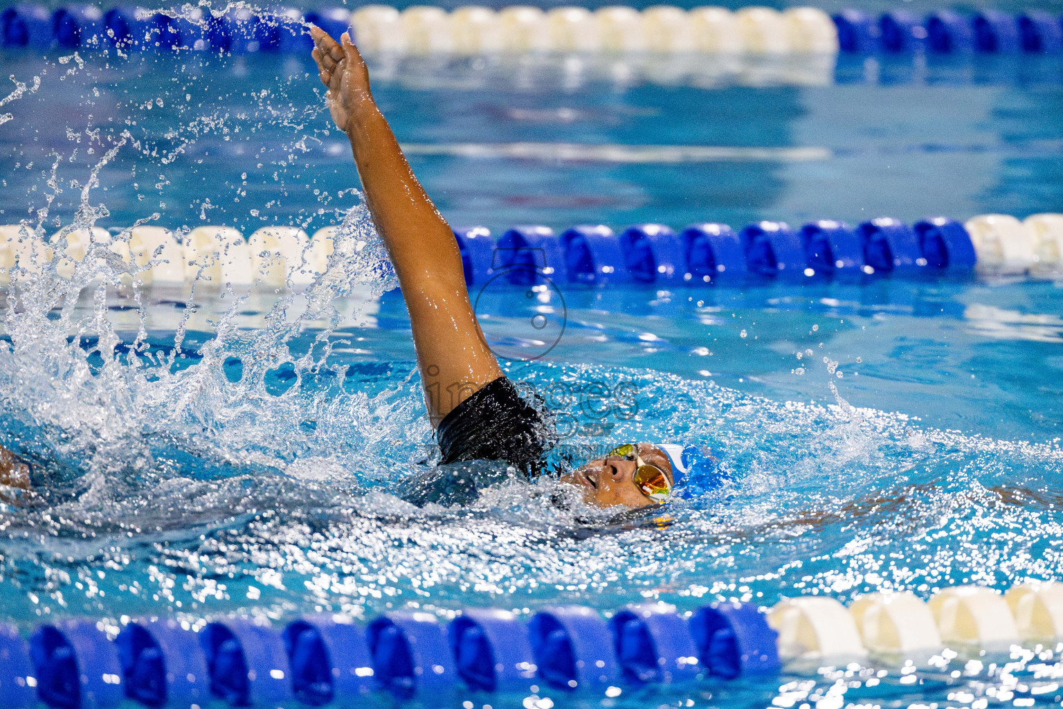 Day 4 of National Swimming Championship 2024 held in Hulhumale', Maldives on Monday, 16th December 2024. Photos: Hassan Simah / images.mv