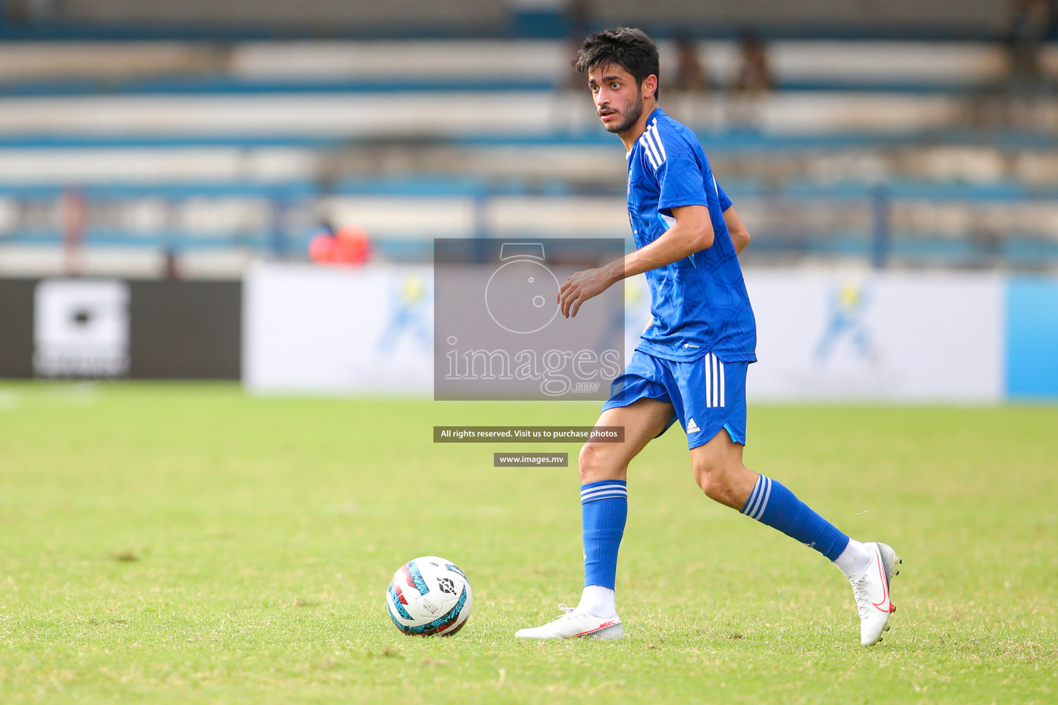 Kuwait vs Bangladesh in the Semi-final of SAFF Championship 2023 held in Sree Kanteerava Stadium, Bengaluru, India, on Saturday, 1st July 2023. Photos: Nausham Waheed, Hassan Simah / images.mv