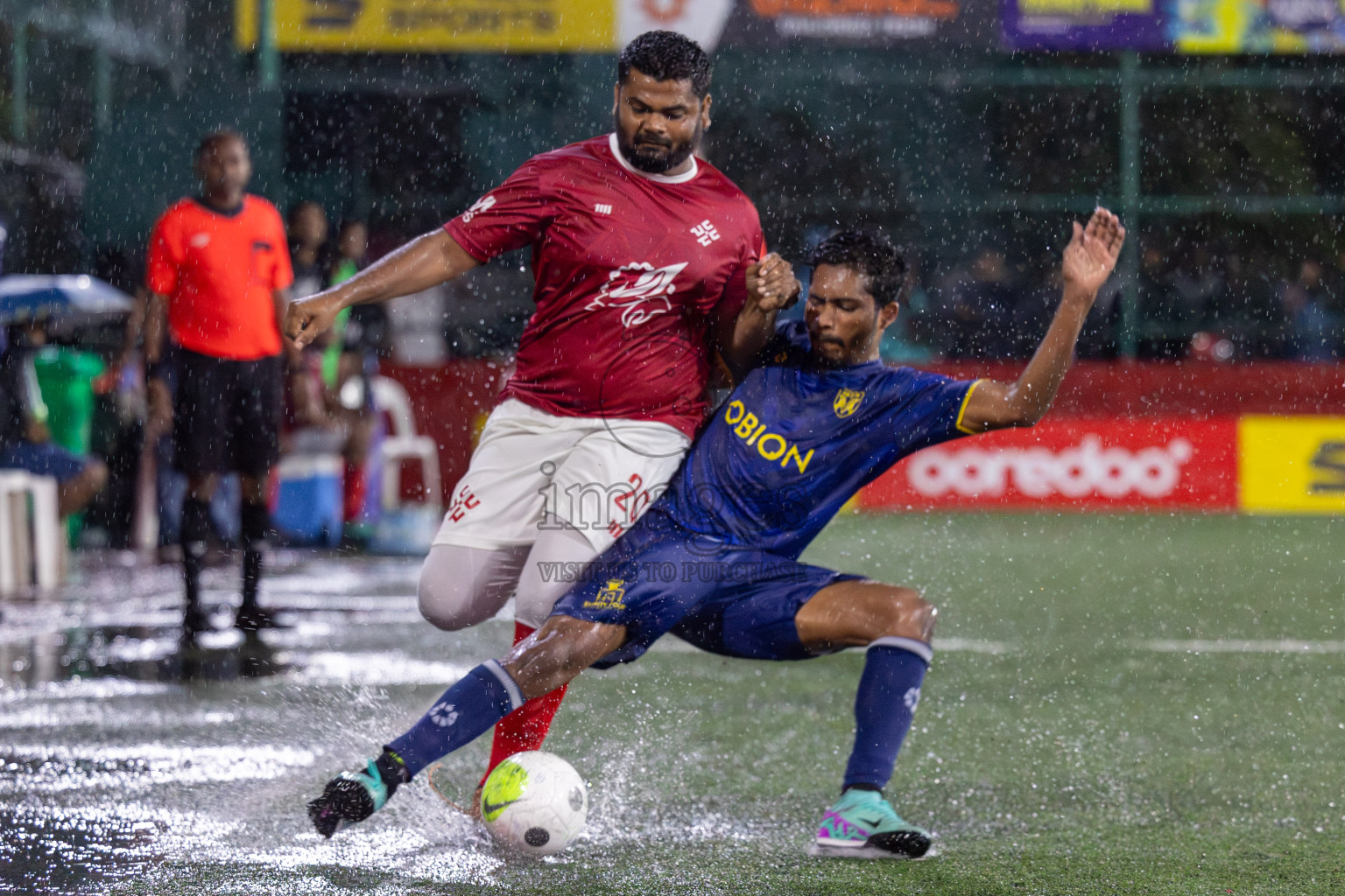 K Kaashidhoo vs B Eydhafushi on Day 32 of Golden Futsal Challenge 2024, held on Saturday, 17th February 2024 in Hulhumale', Maldives 
Photos: Mohamed Mahfooz Moosa / images.mv