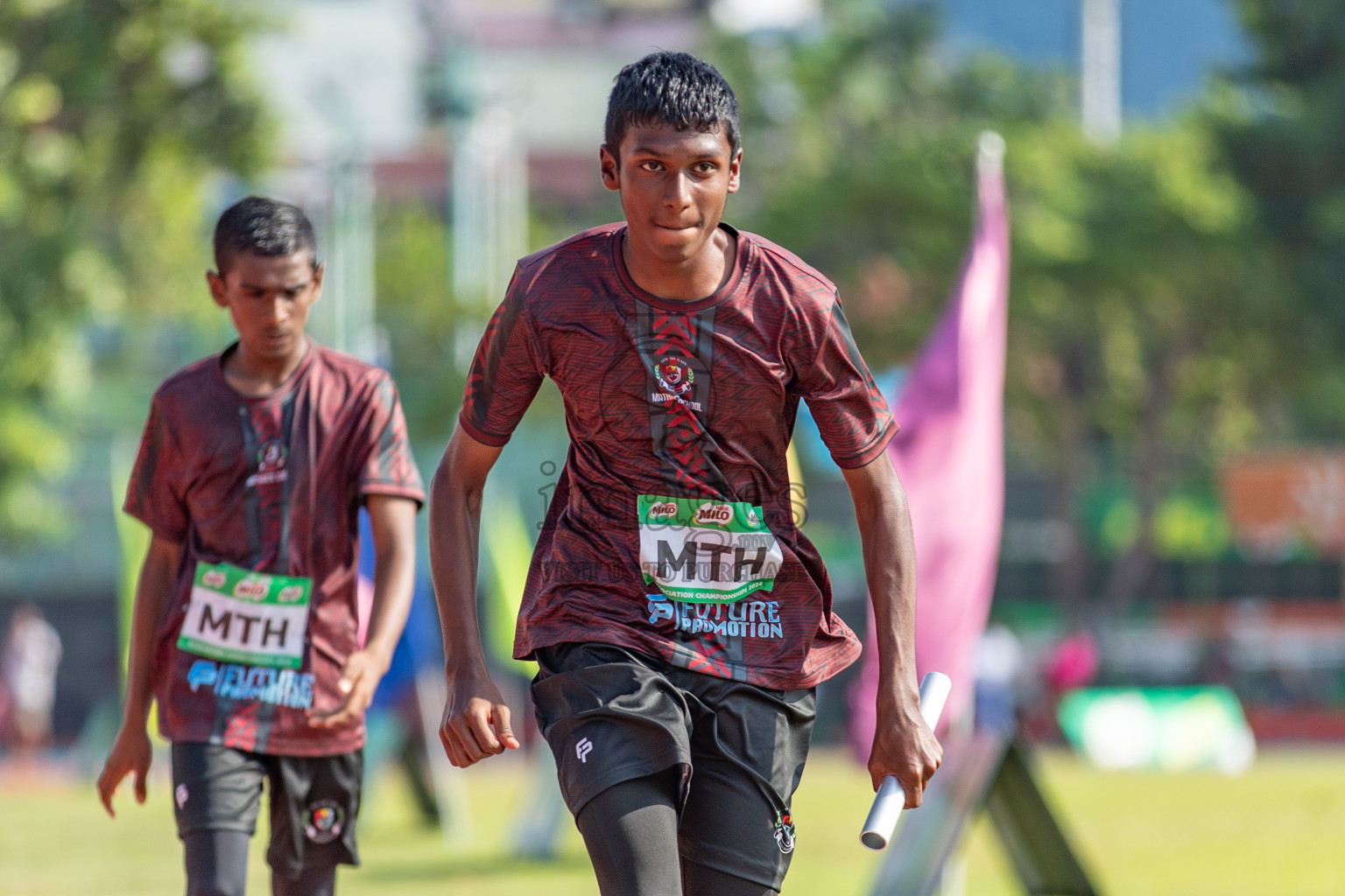 Day 4 of MILO Athletics Association Championship was held on Friday, 8th March 2024 in Male', Maldives. Photos: Hasna Hussain