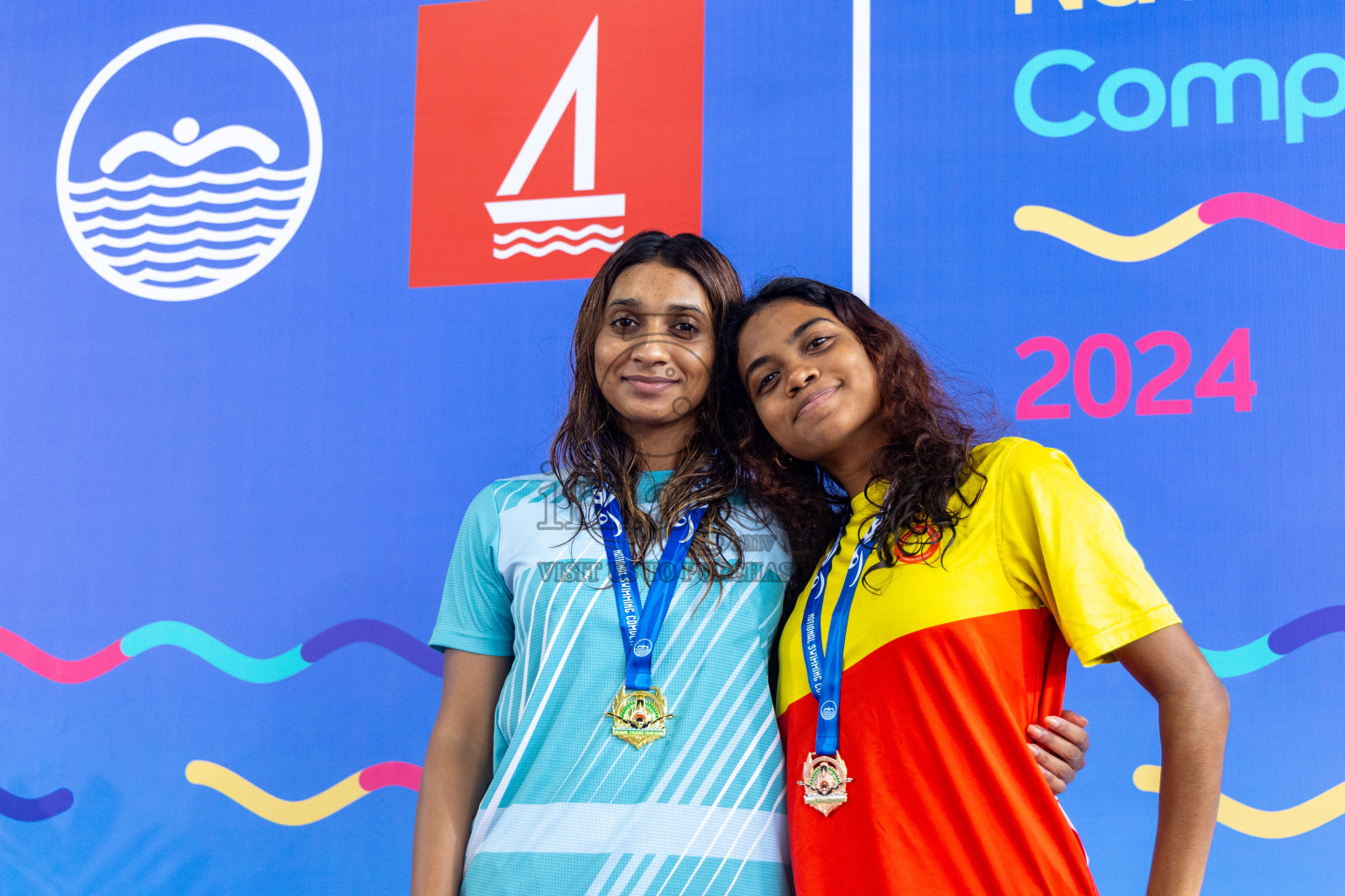 Day 7 of National Swimming Competition 2024 held in Hulhumale', Maldives on Thursday, 19th December 2024.
Photos: Ismail Thoriq / images.mv