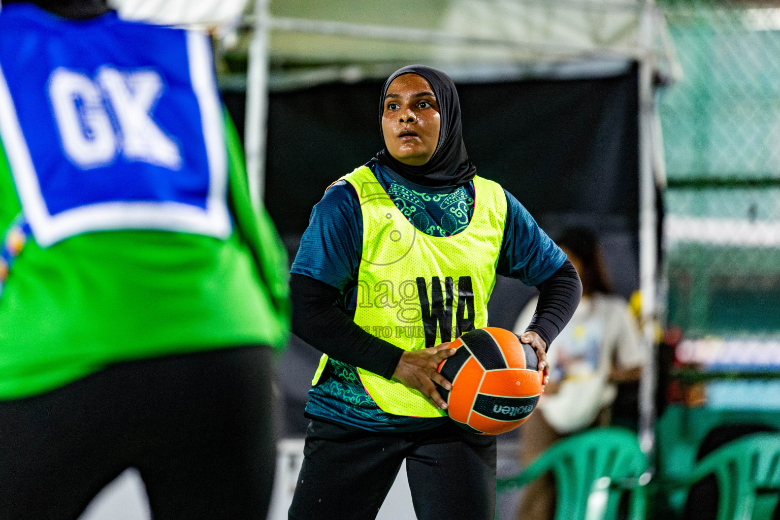 Day 1 of 23rd Netball Association Championship was held in Ekuveni Netball Court at Male', Maldives on Thursday, 27th April 2024. Photos: Nausham Waheed / images.mv