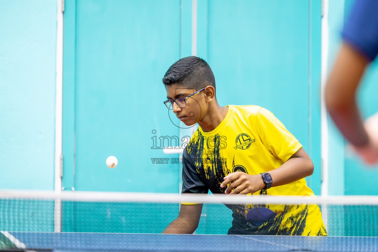 Day 2 of Interschool Table Tennis Tournament 2025 held at Male' TT Hall, Male', Maldives on Thursday, 15th May 2025. Photos By: Ismail Thoriq / images.mv