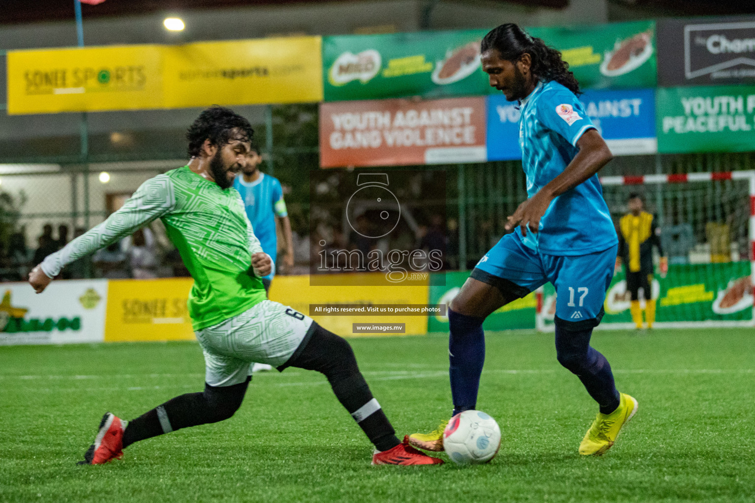 MACL vs Team DJA in Club Maldives Cup 2022 was held in Hulhumale', Maldives on Tuesday, 18th October 2022. Photos: Hassan Simah/ images.mv