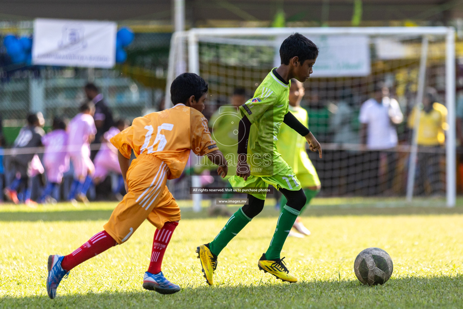 Day 3 of Nestle Kids Football Fiesta, held in Henveyru Football Stadium, Male', Maldives on Friday, 13th October 2023 Photos: Hassan Simah, Ismail Thoriq, Mohamed Mahfooz Moosa, Nausham Waheed / images.mv