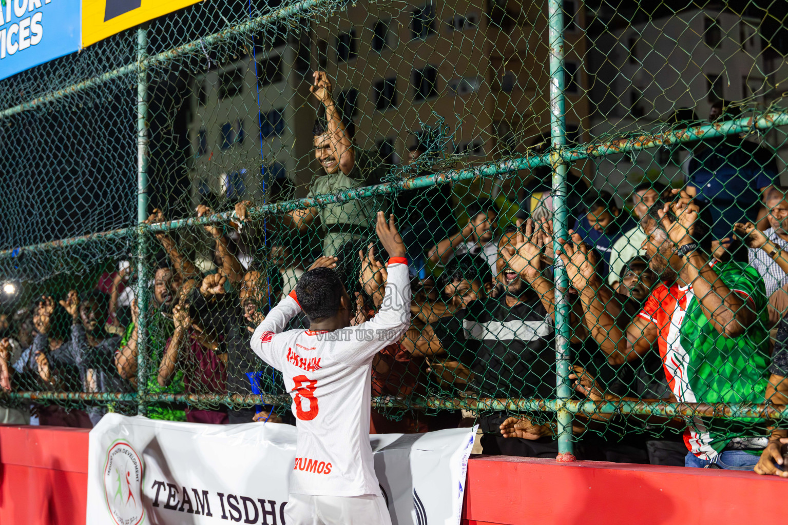 L Gan vs L Isdhoo in Laamu Atoll Finals Day 26 of Golden Futsal Challenge 2025 was held on Thursday , 30th January 2025, in Hulhumale', Maldives. Photos: Ismail Thoriq / images.mv
