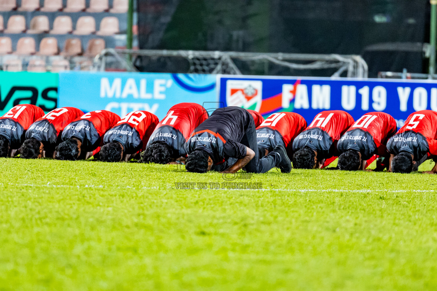 Super United Sports vs TC Sports Club in the Final of Under 19 Youth Championship 2024 was held at National Stadium in Male', Maldives on Monday, 1st July 2024. Photos: Nausham Waheed / images.mv