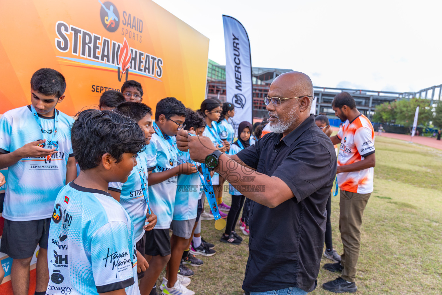 Streak Heats 2025 by Saaid Sports was held on Saturday, 6th September 2025 at Hulhumale' Synthetic Track, Hulhumale' Maldives. Photos: Ismail Thoriq / images.mv
