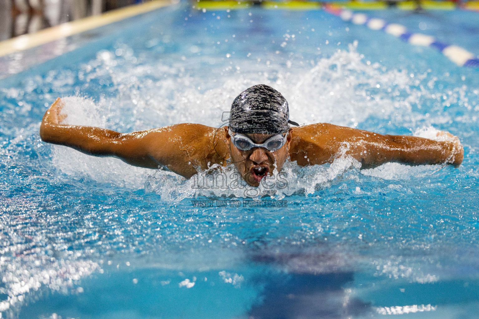 Day 4 of National Swimming Competition 2024 held in Hulhumale', Maldives on Monday, 16th December 2024. 
Photos: Hassan Simah / images.mv