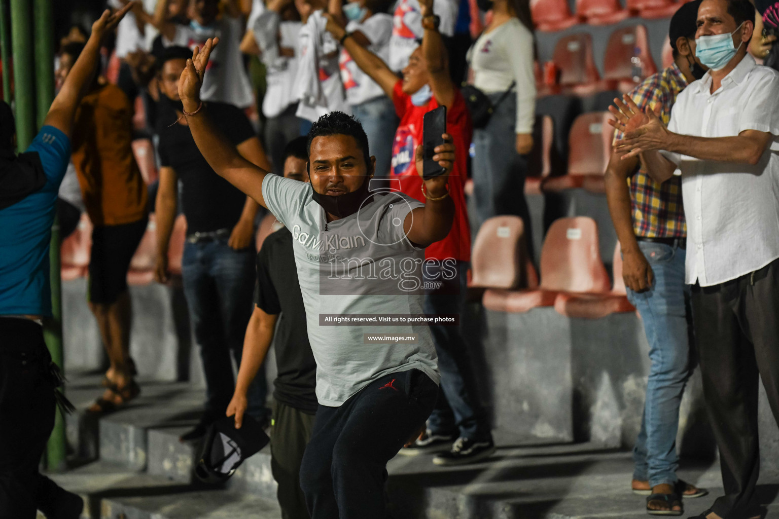 Nepal vs Sri Lanka in SAFF Championship 2021 held on 4th October 2021 in Galolhu National Stadium, Male', Maldives