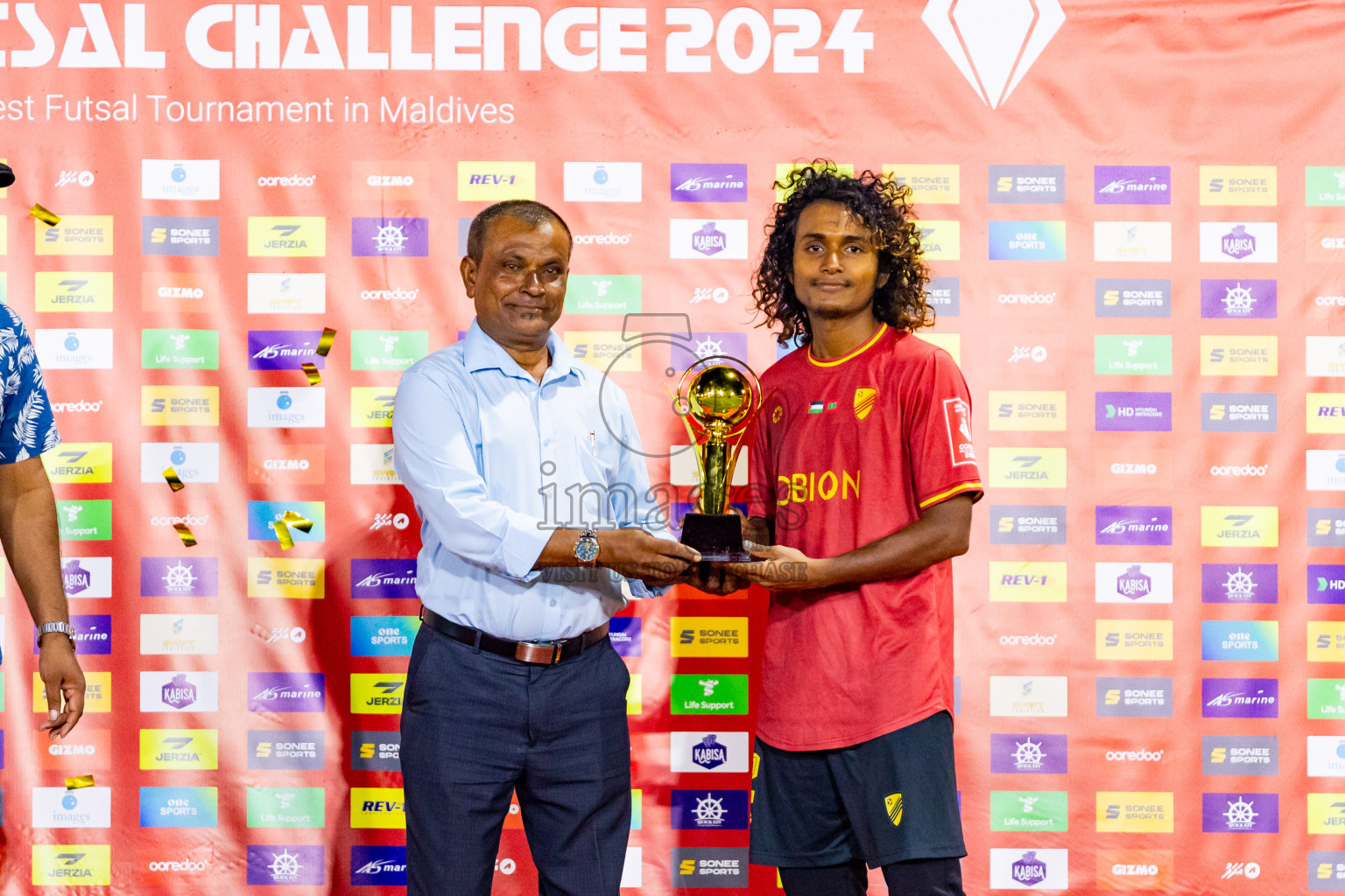 Dh Kudahuvadhoo vs Dh Maaenboodhoo in Day 24 of Golden Futsal Challenge 2024 was held on Wednesday  , 7th February 2024 in Hulhumale', Maldives Photos: Nausham Waheed / images.mv