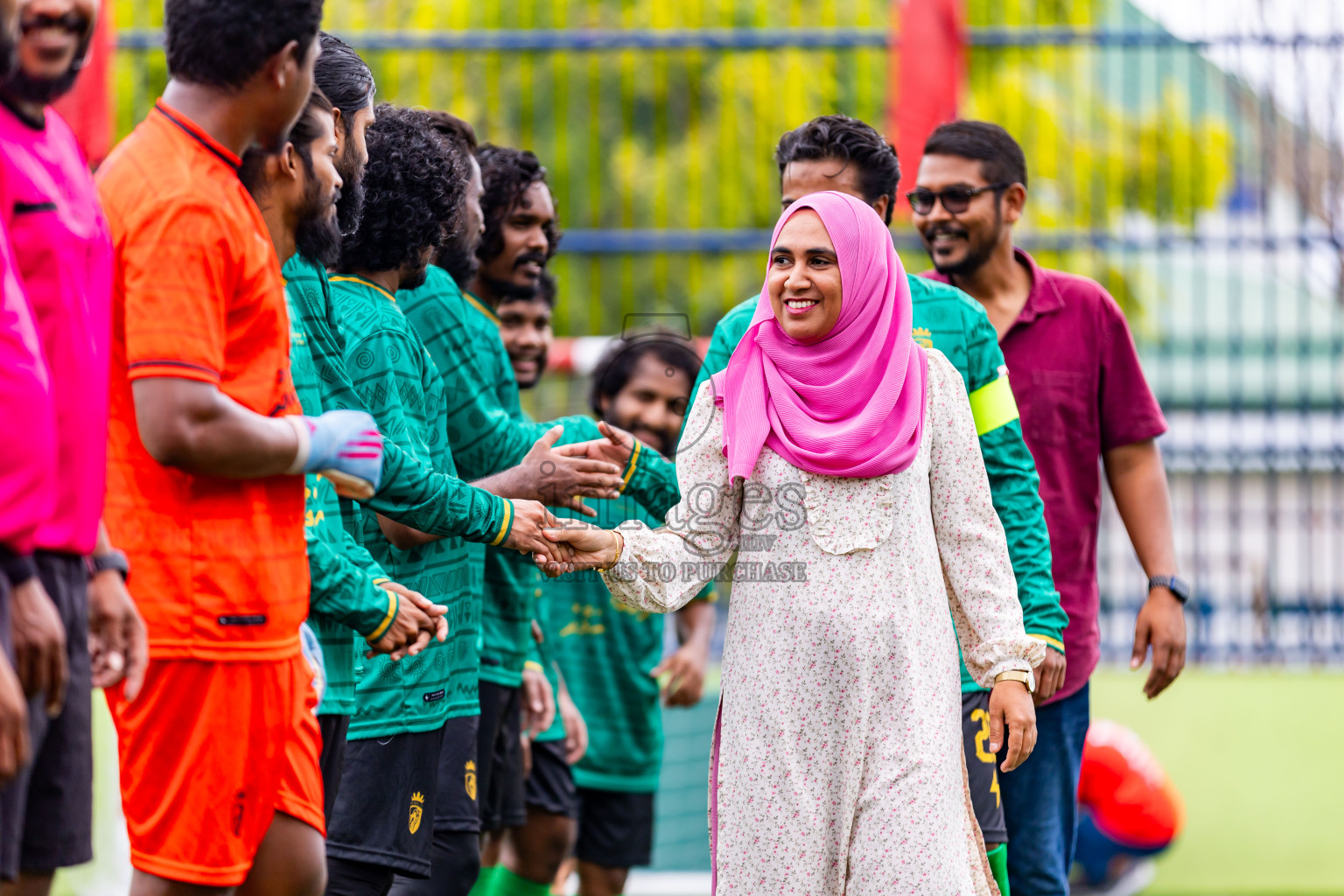 Muring FC vs Cable Brothers in Day 5 of Eydhafushi Futsal Cup 2024 was held on Saturday, 13th April 2024, in B Eydhafushi, Maldives Photos: Nausham Waheed / images.mv