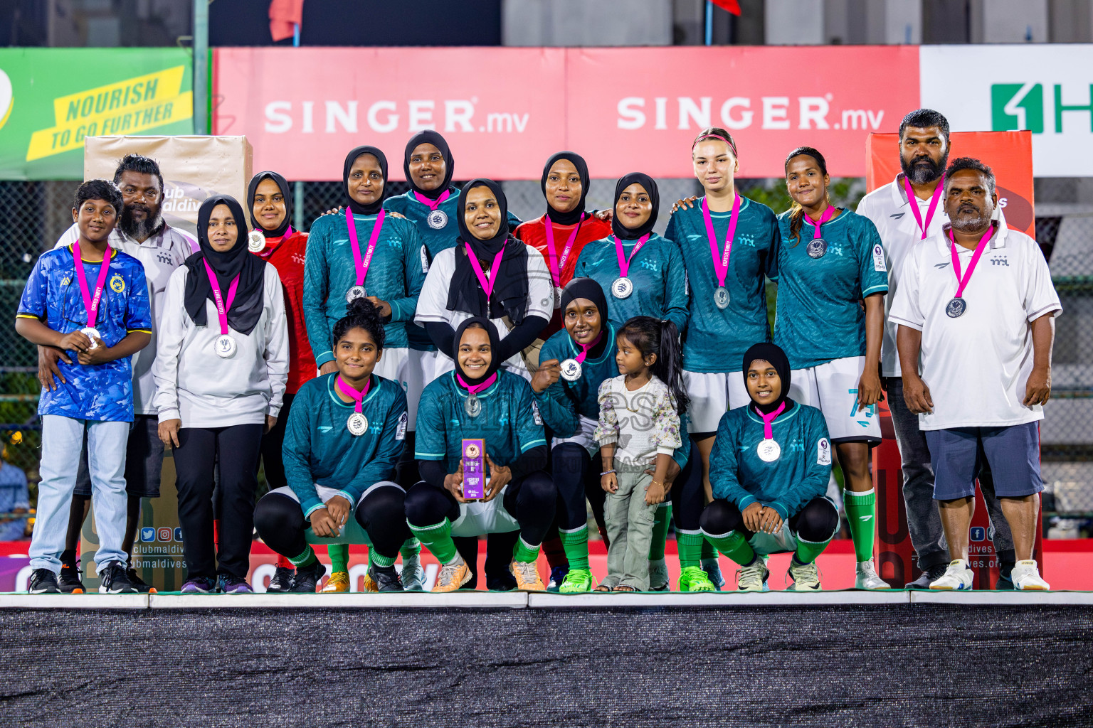 MPL vs POLICE CLUB in Finals of Eighteen Thirty 2024 held in Rehendi Futsal Ground, Hulhumale', Maldives on Sunday, 22nd September 2024. Photos: Nausham Waheed, Shu / images.mv