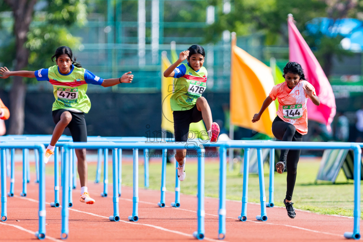 Day 2 of MILO Athletics Association Championship was held on Wednesday, 6th May 2024 in Male', Maldives. Photos: Nausham Waheed