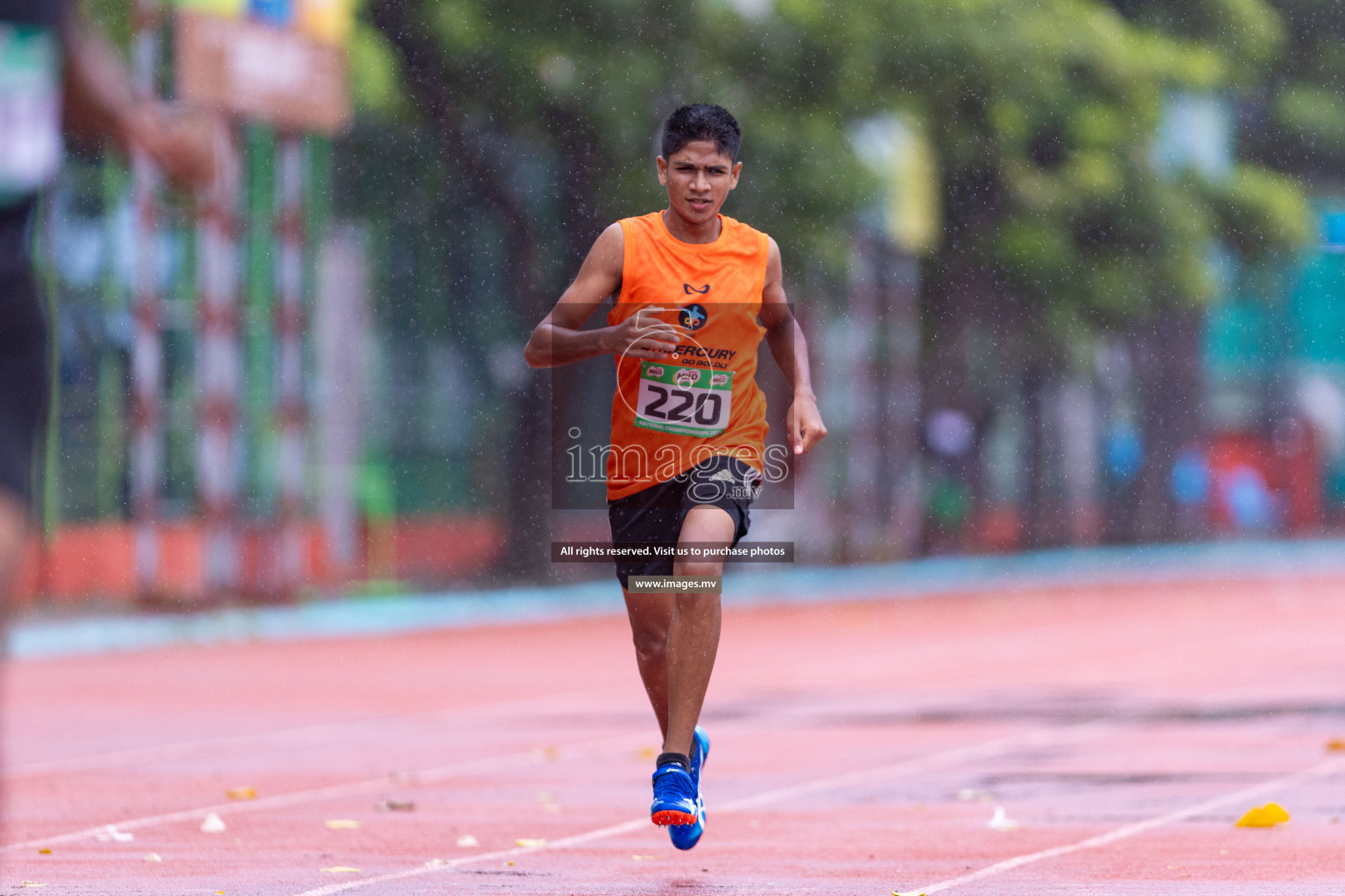 Day 2 of National Athletics Championship 2023 was held in Ekuveni Track at Male', Maldives on Friday, 24th November 2023. Photos: Nausham Waheed / images.mv