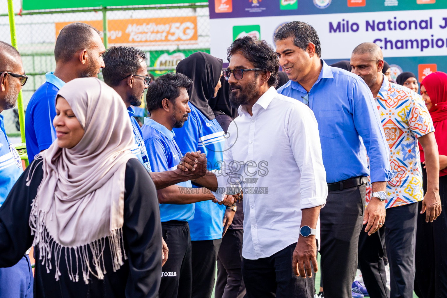 Villingili Z Jamiyya vs Club Volleyball in the Finals of Milo National Junior Volleyball Championship 2025 Woman's Division was held on Sunday, 30th November 2025 at Ekuveni Turf Court Male', Maldives. Photos: Nausham Waheed / images.mv