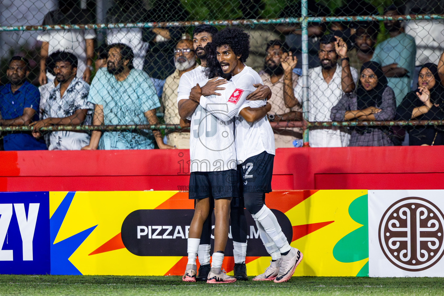 Thaa Omadhoo VS Thaa Kinbidhoo in Day 6 of Golden Futsal Challenge 2025 on Friday, 6th January 2025, in Hulhumale', Maldives Photos: Nausham Waheed / images.mv