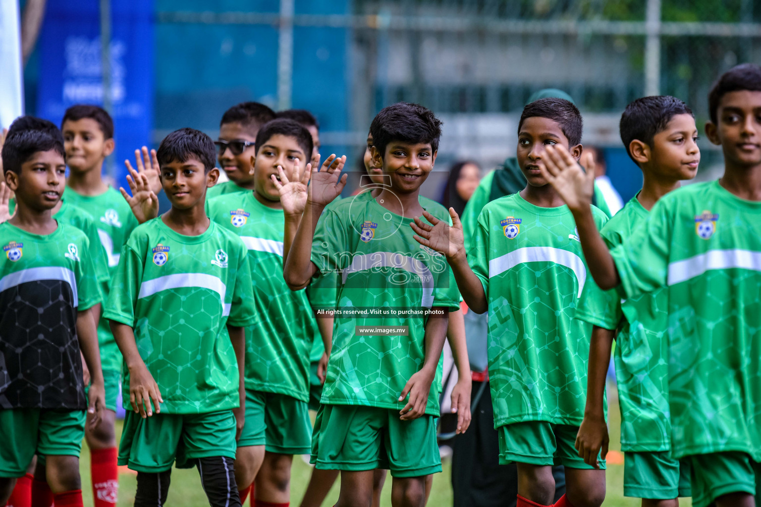 Day 1 of Milo Kids Football Fiesta 2022 was held in Male', Maldives on 19th October 2022. Photos: Nausham Waheed/ images.mv