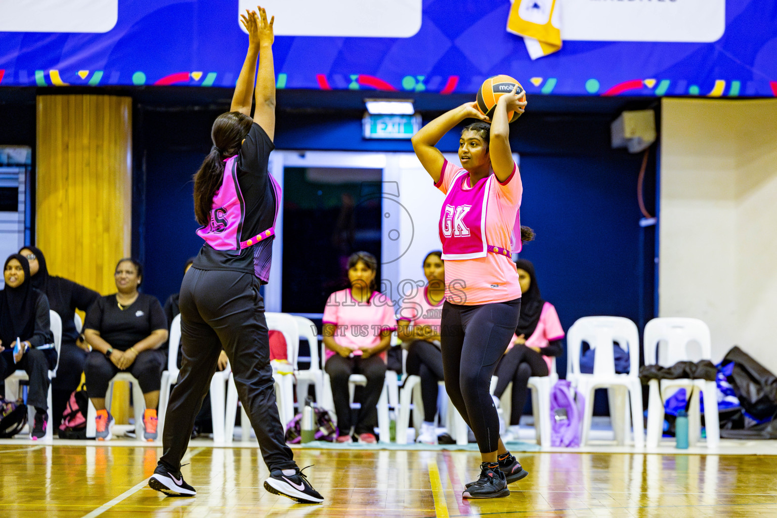 Day 5 of 21st National Netball Tournament was held in Social Canter at Male', Maldives on Sunday, 13th May 2024. Photos: Nausham Waheed / images.mv